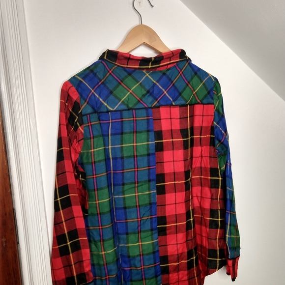 PLUSH Ultra Soft Woven Patchwork PJ Scrunchie Set - Picture 6 of 8